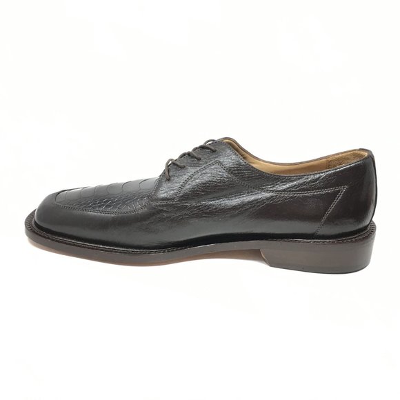 NEW Belvedere Oxfords Shoes Size 9 Brown Ostrich main image 5